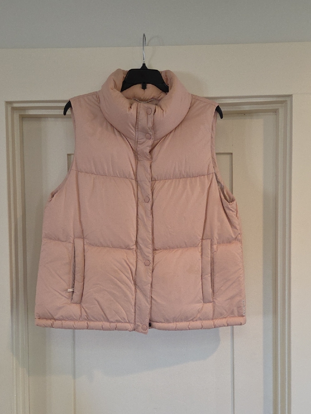Prana Blush Pink Quilted Puffer Vest